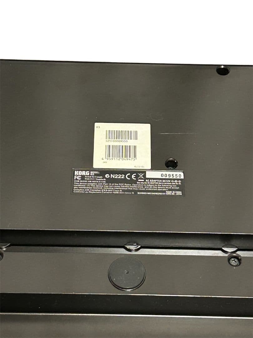 143 KORG R3 シンセサイザー 37鍵