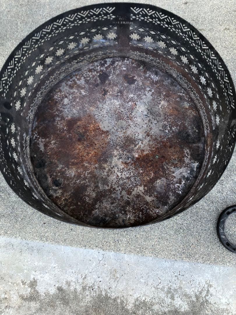 FUTURE FOX NAVAJO 焚き火台　シート　収納袋トングセット