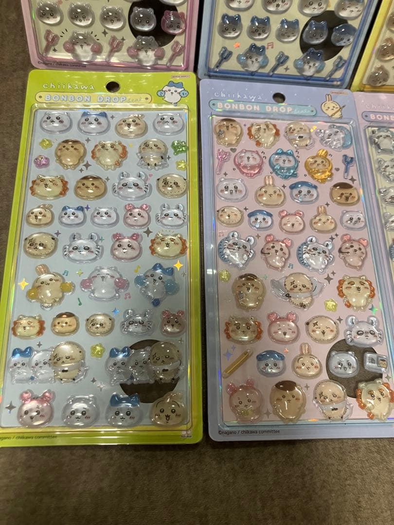【正規品】ちいかわボンボンドロップシール　第一弾第二弾　コンプリート