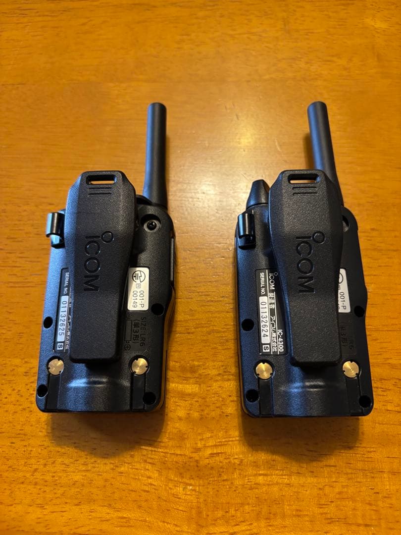 ICOM トランシーバー 2台セット