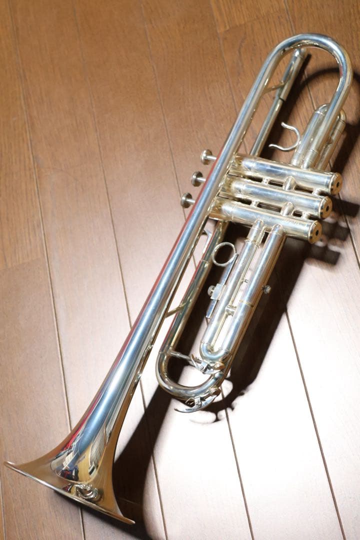 シルバー トランペット ケース付き