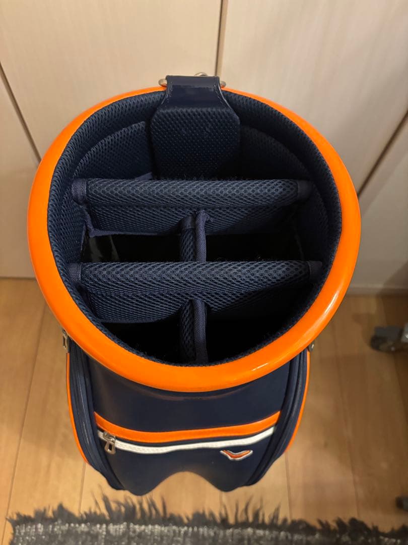 Callaway　キャディーバッグ　ネイビー/オレンジ