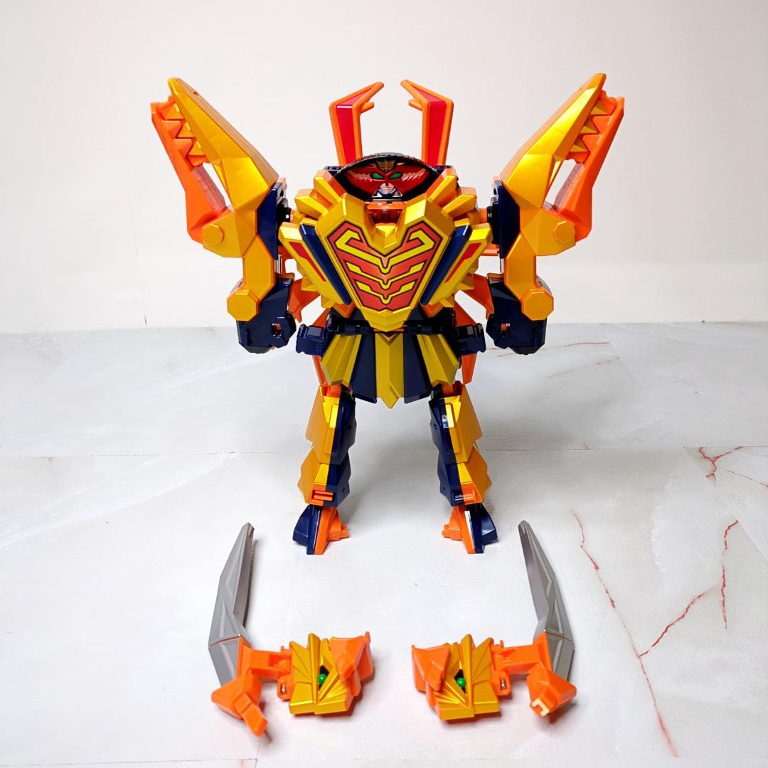 希少 侍戦隊シンケンジャー DX サムライハオー セット 完動品 主要付属品あり