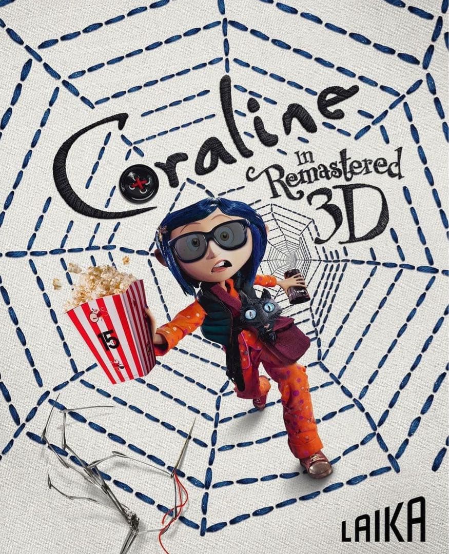 US劇場限定 コラライン 15周年 ポップコーンバケット&3Dカップ