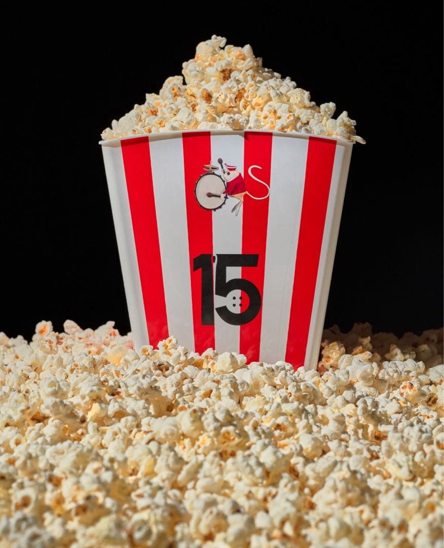 US劇場限定 コラライン 15周年 ポップコーンバケット&3Dカップ