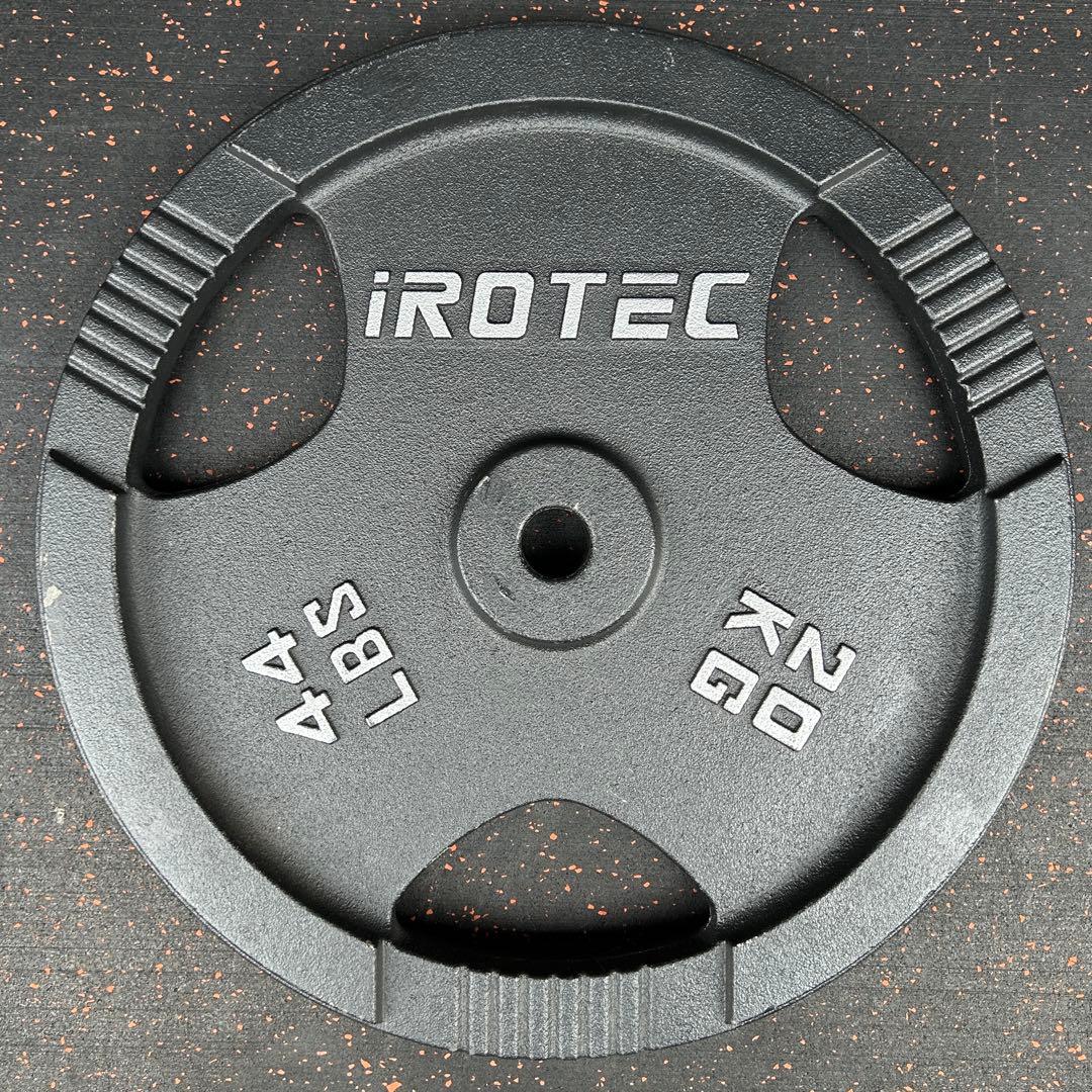 iROTEC アイロテック 28mmアイアンプレート 20kg×2枚
