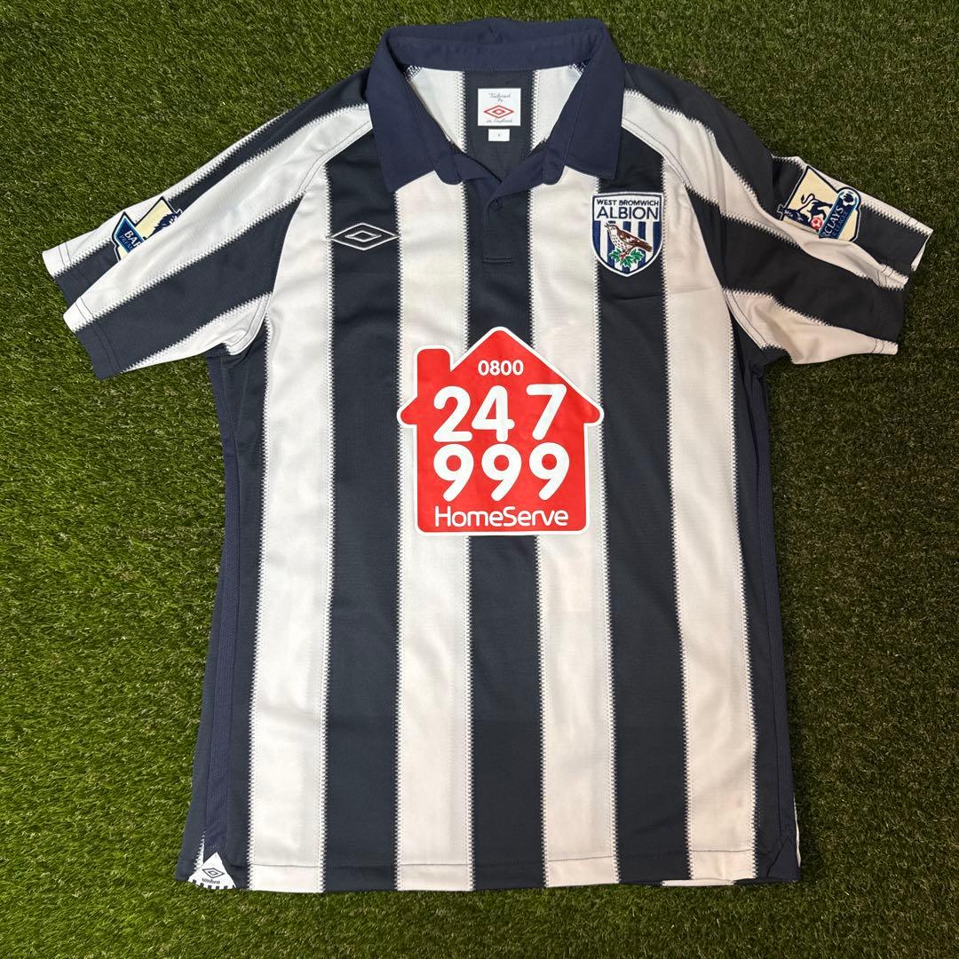 ウエスト ブロムウィッチ 10-11 オデムウィンギー　UMBRO ユニフォーム