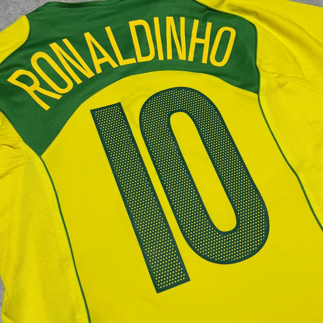 ブラジル代表 2004 #10 ロナウジーニョ ユニフォーム