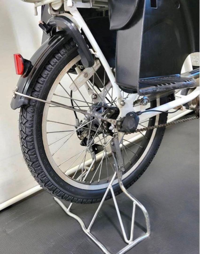 1年保証 パナソニック　ギュット　20インチ　子供乗せ　白色　電動アシスト自転車