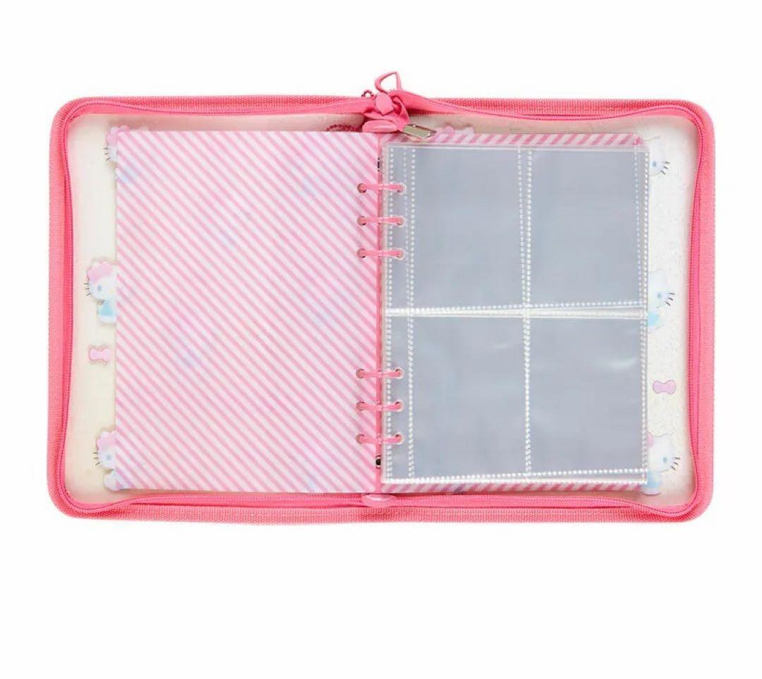 【サンリオ】3D クリアバインダー キティ サンリオ シール シール帳