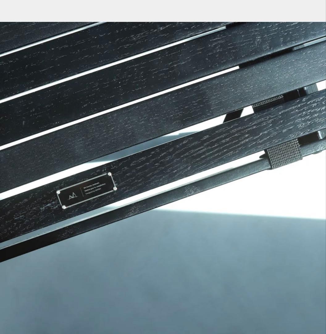 ANOBA BLACK EDITION ウッドロールトップテーブル