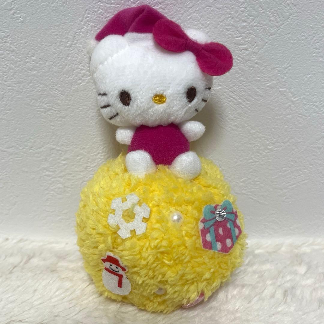 サンリオ　ハローキティ　ぬいぐるみ　マスコット　クリスマス 冬 2012