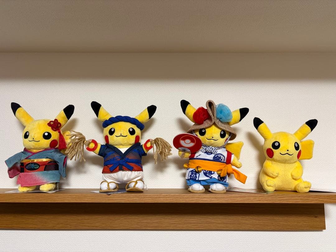 ピカチュウ 限定 4体セット