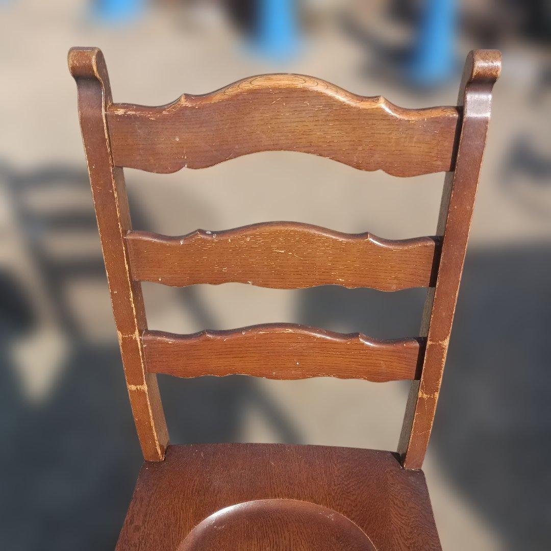 5112)横浜ダニエル　ヴィンテージチェア　ダイニングチェア　椅子