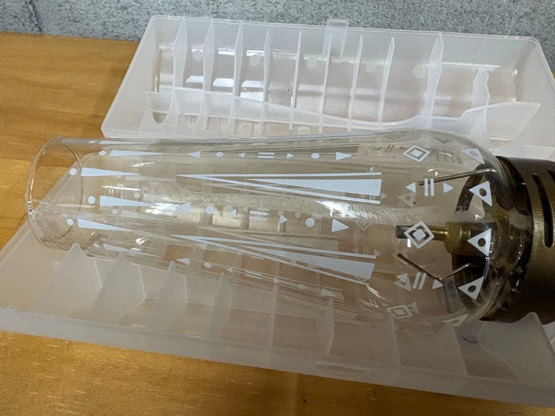 コールマン ルミエールランタン インディゴ 収納ケース付き 中古