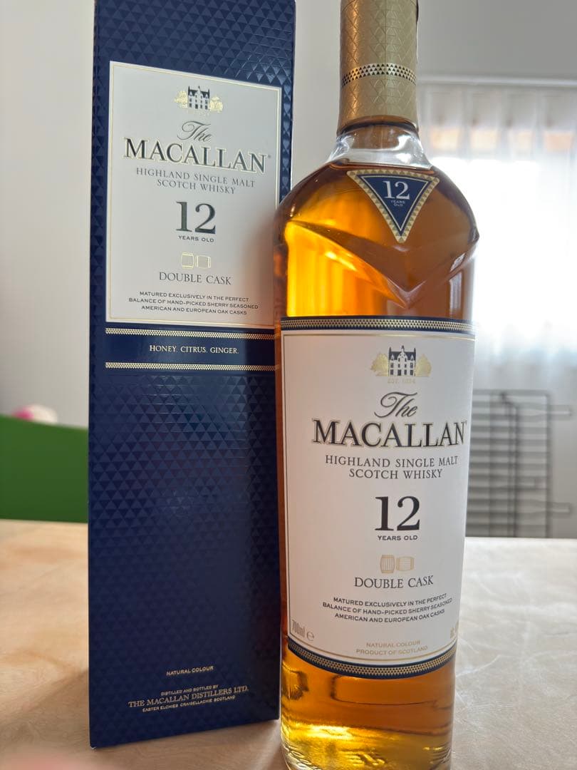 ウイスキー The Macallan Double Cask 12 Years Old