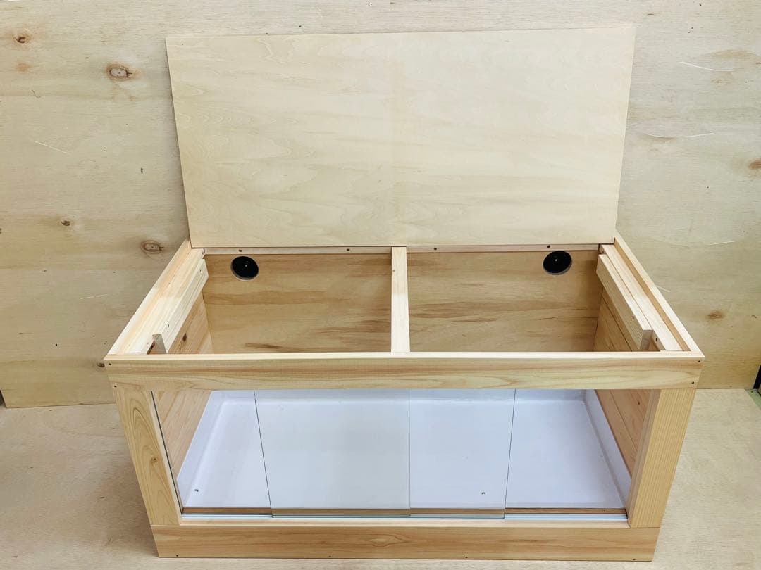 RepBox 900 Ver.2 木製ケージ 天板取り外し式 ナチュラル