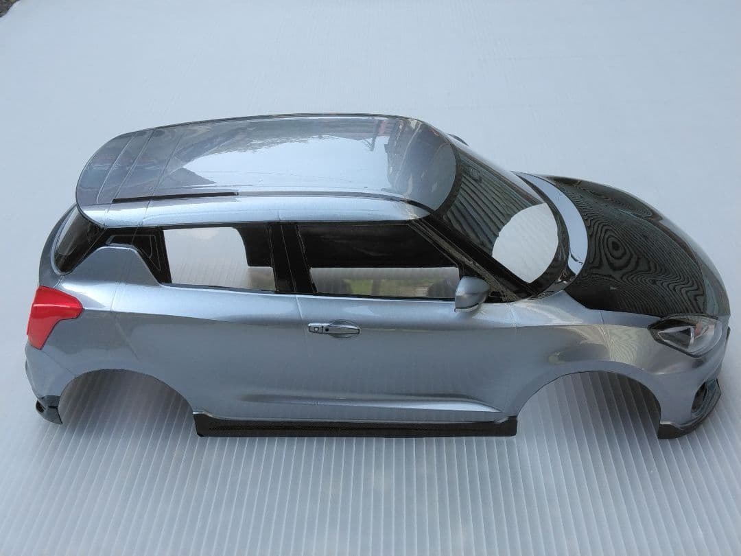 S*r様 タミヤラジコンボディのみ　スイフトスポーツ　塗装完成品　未使用未走行未