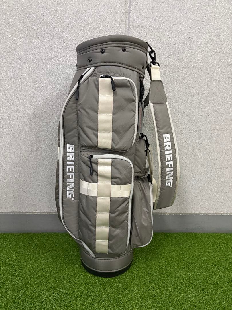BRIEFING キャディバッグ グレー