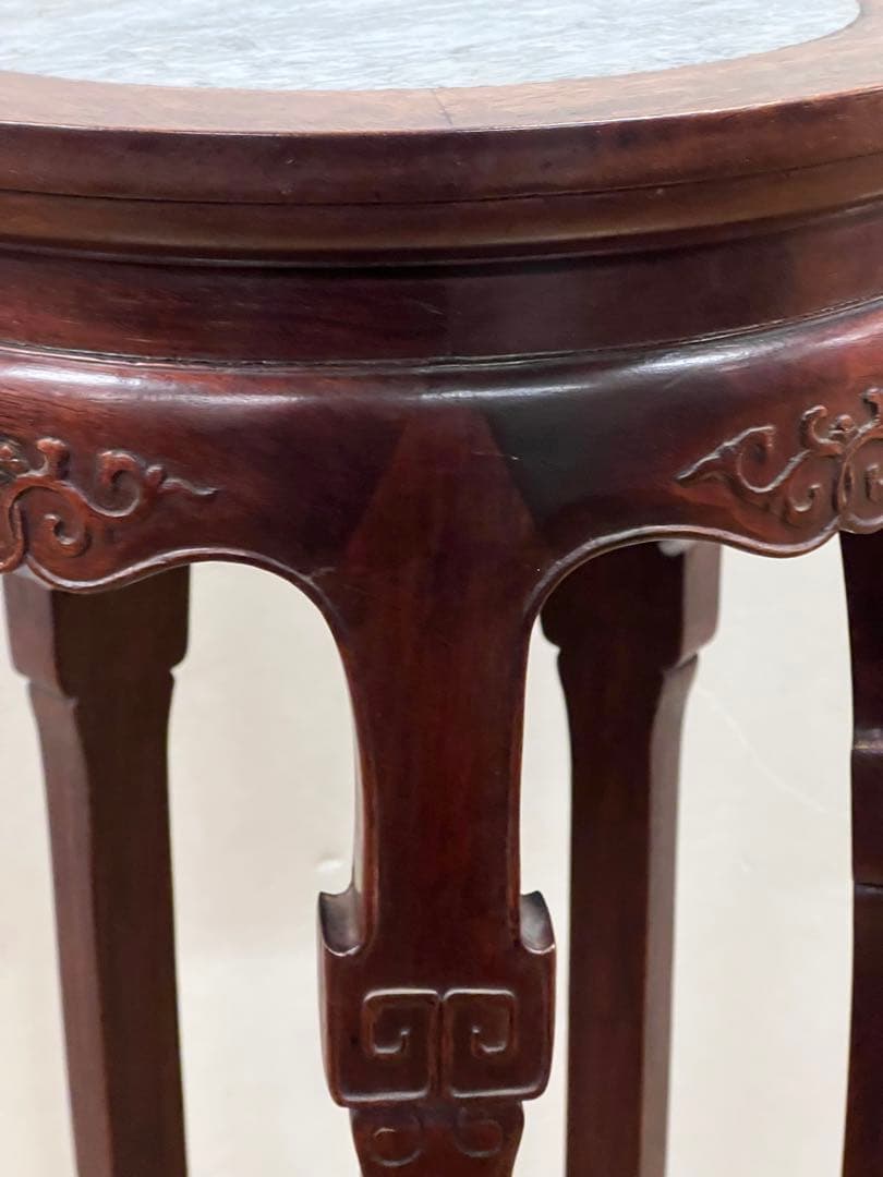 ［美品］花梨　花台　送料込み