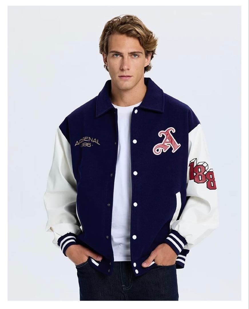 アーセナル スタジャン ネイビー XLサイズ