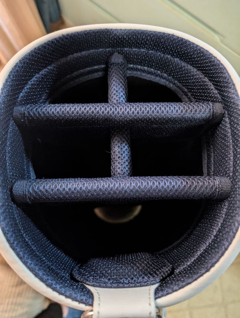 【美品】TAYLORMADE キャディバッグ ネイビー/ホワイト