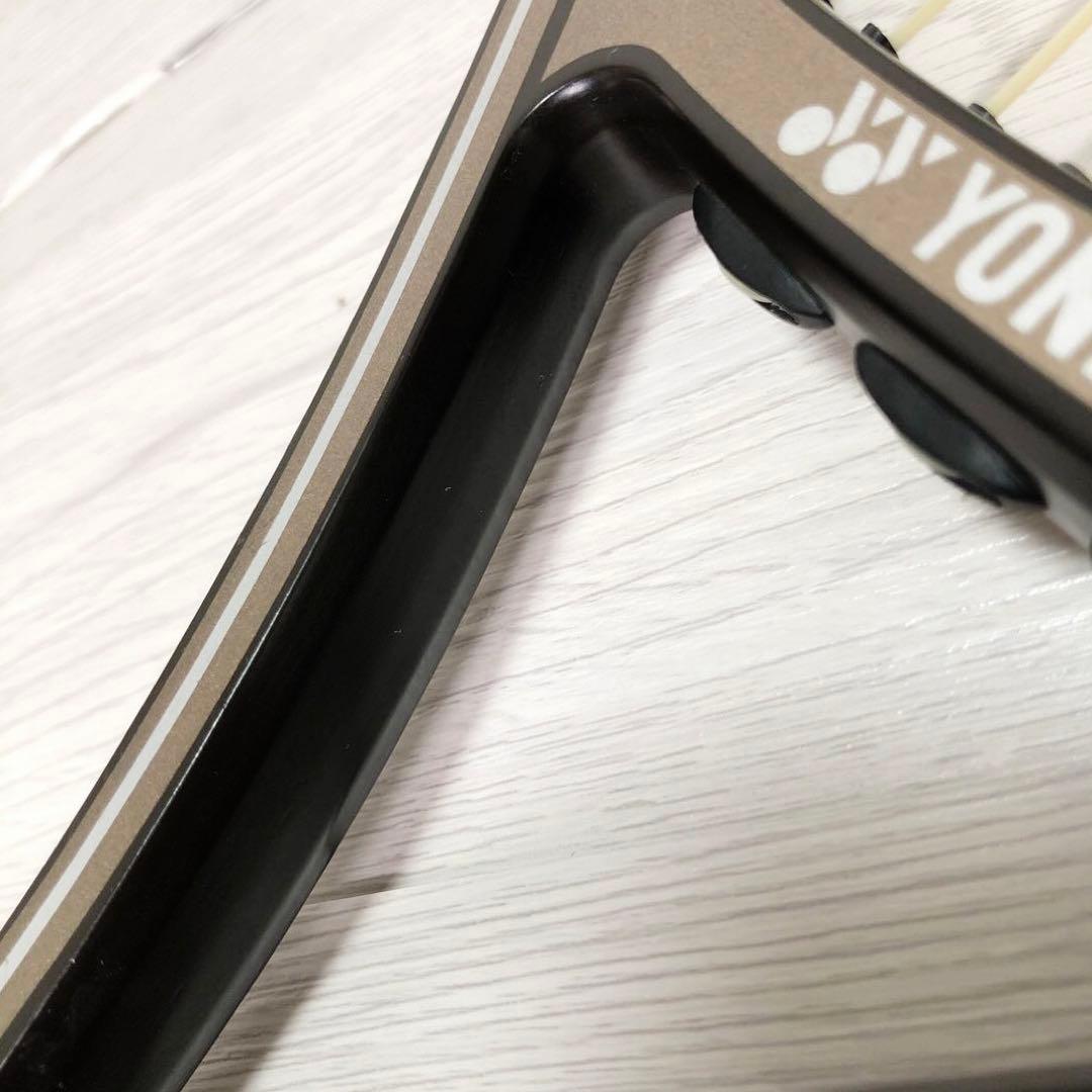 ヨネックス 硬式用テニスラケット カバー付き 日本製 美品中古 定価2万6千円