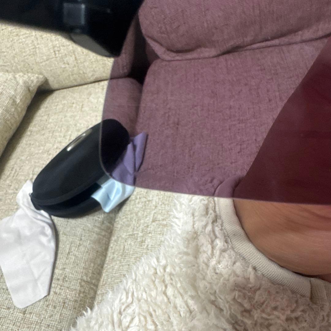 Oakley スポーツサングラス 赤レンズ 黒フレーム