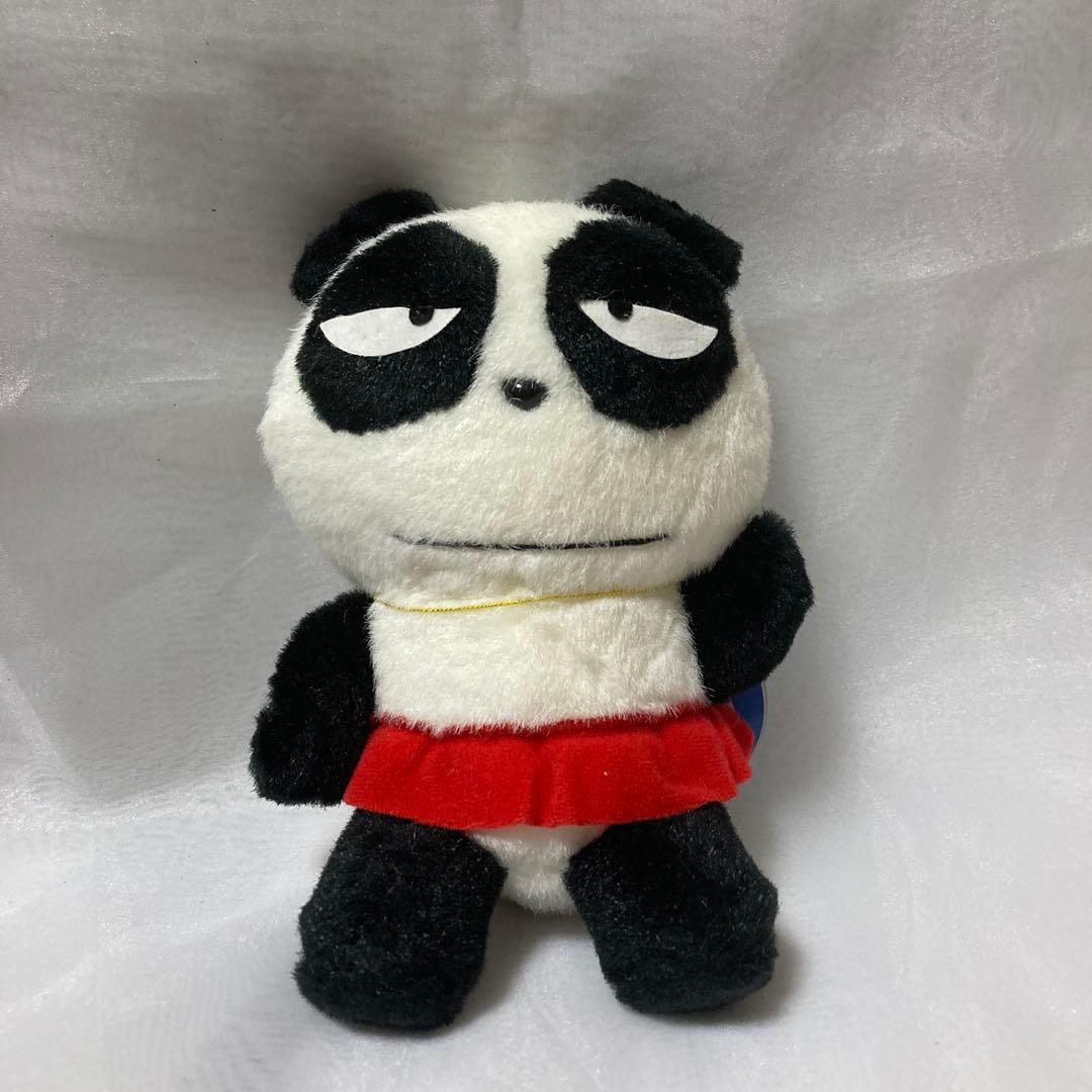 伊集院パンダバ　ぬいぐるみ　サンリオ キャラクターコレクション100 当時物