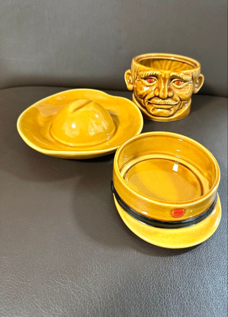 【ビンテージ】SUNTORY 柳原良平 アンクルトリスフィギュアコレクション灰皿