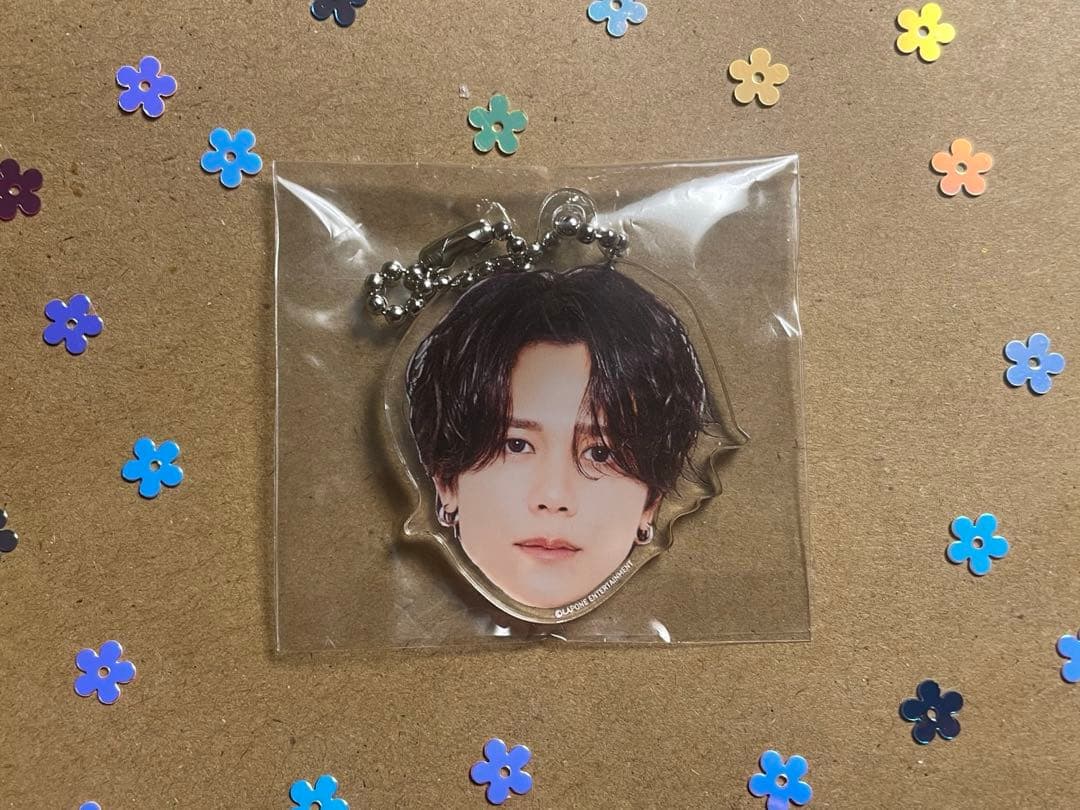 藤牧京介 顔アクキー カプセルトイ INI