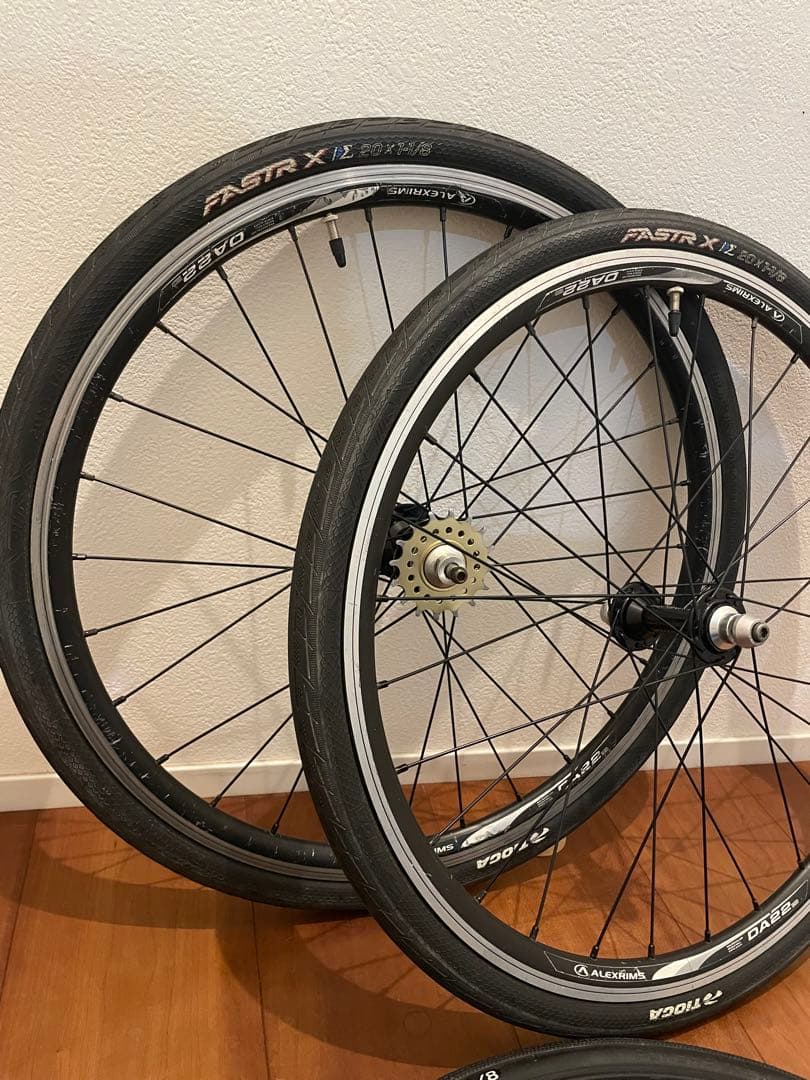 BMXホイールセット ANSWERアルミハブ TIOGAタイヤ キッズ 子供