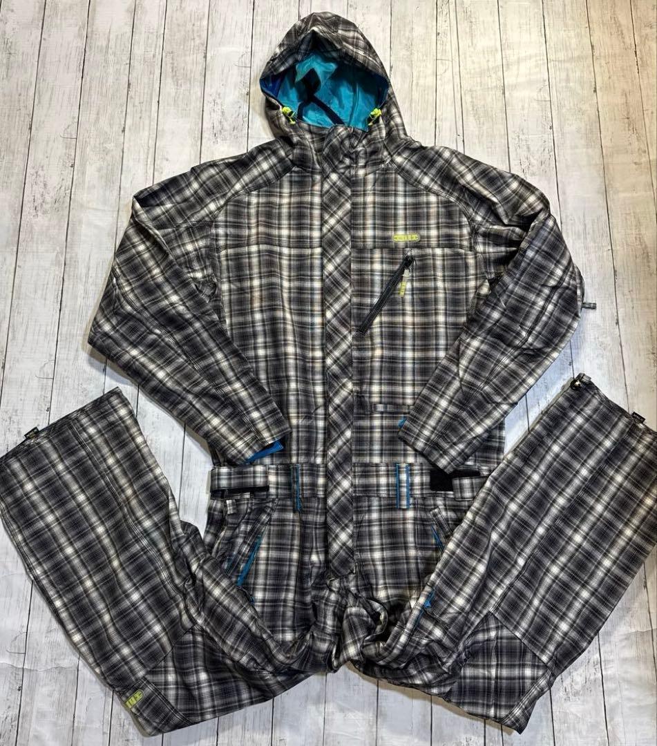 エクスニクス オールインワン つなぎ スキー スノボ スノー ウェア L