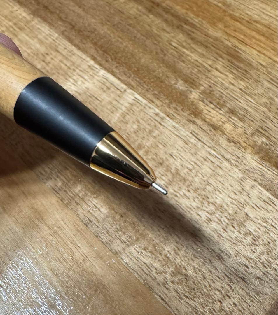 【野原工芸】木曽ひのき シャープペンシル 本体 付属品完備 希少