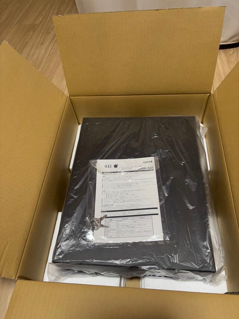 セイコーインスツル　キャッシュドロア（黒）　DRW-A01-K