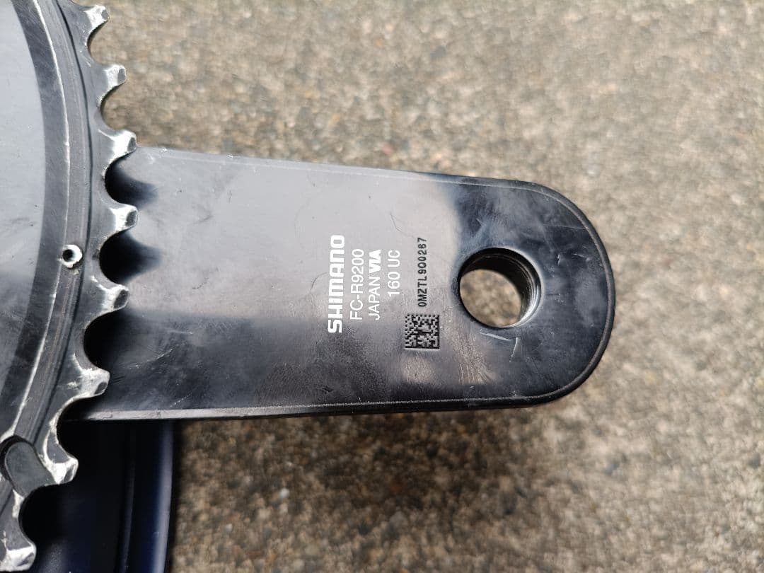 FC-R9200　160mmクランクアームのみ　中古
