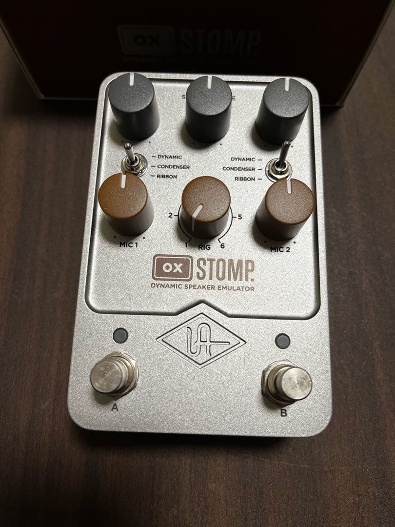 美品UAFX OX STOMP Dynamic Speaker Emulator