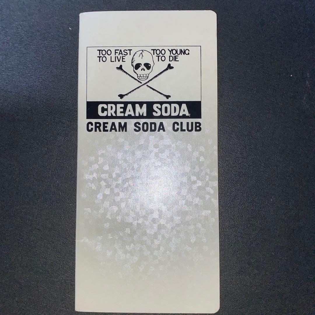 【希少】CREAM SODA クリームソーダ マッチ箱 ステッカー　メモ帳