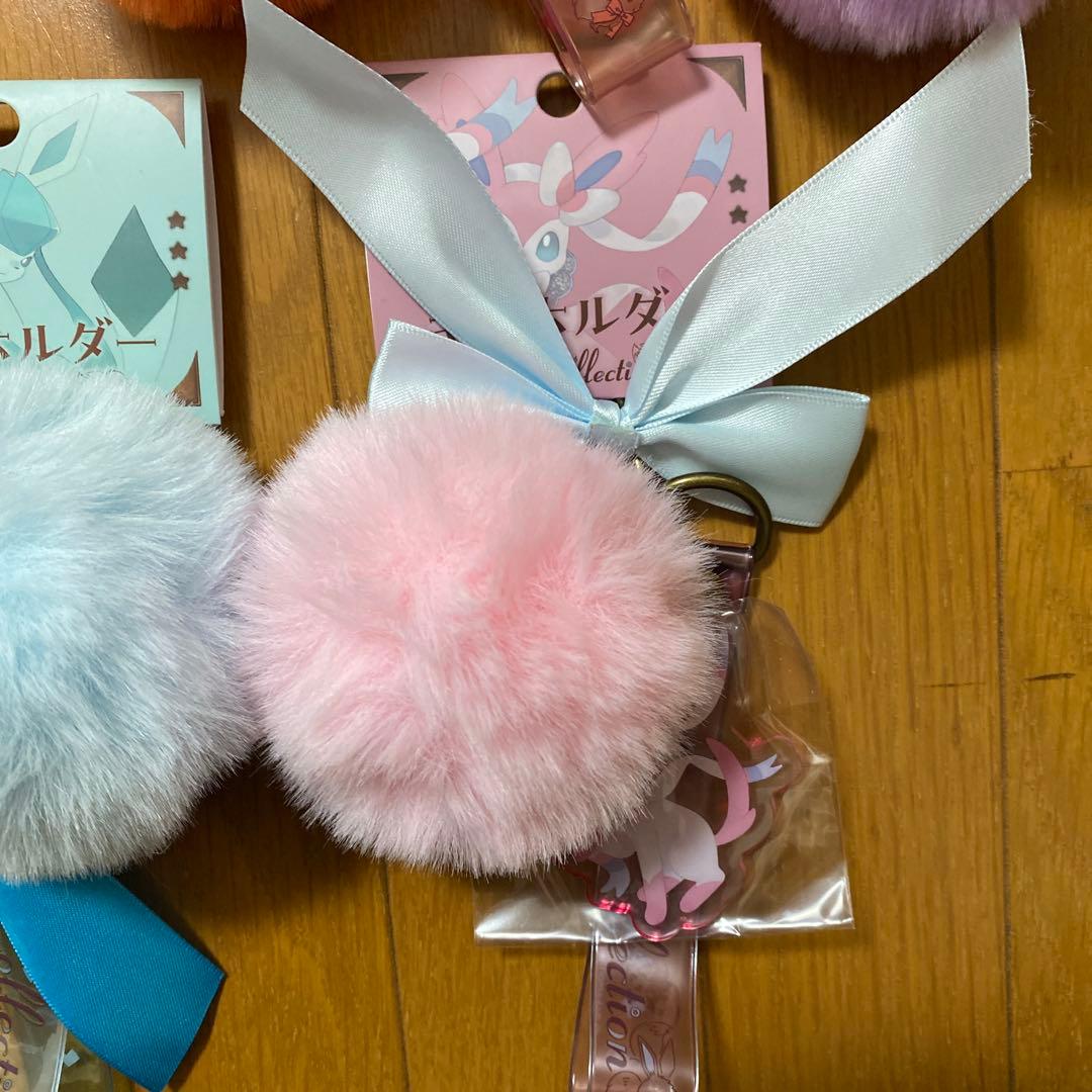 【D】キーホルダー Eevee Collection 全9種類コンプリートセット