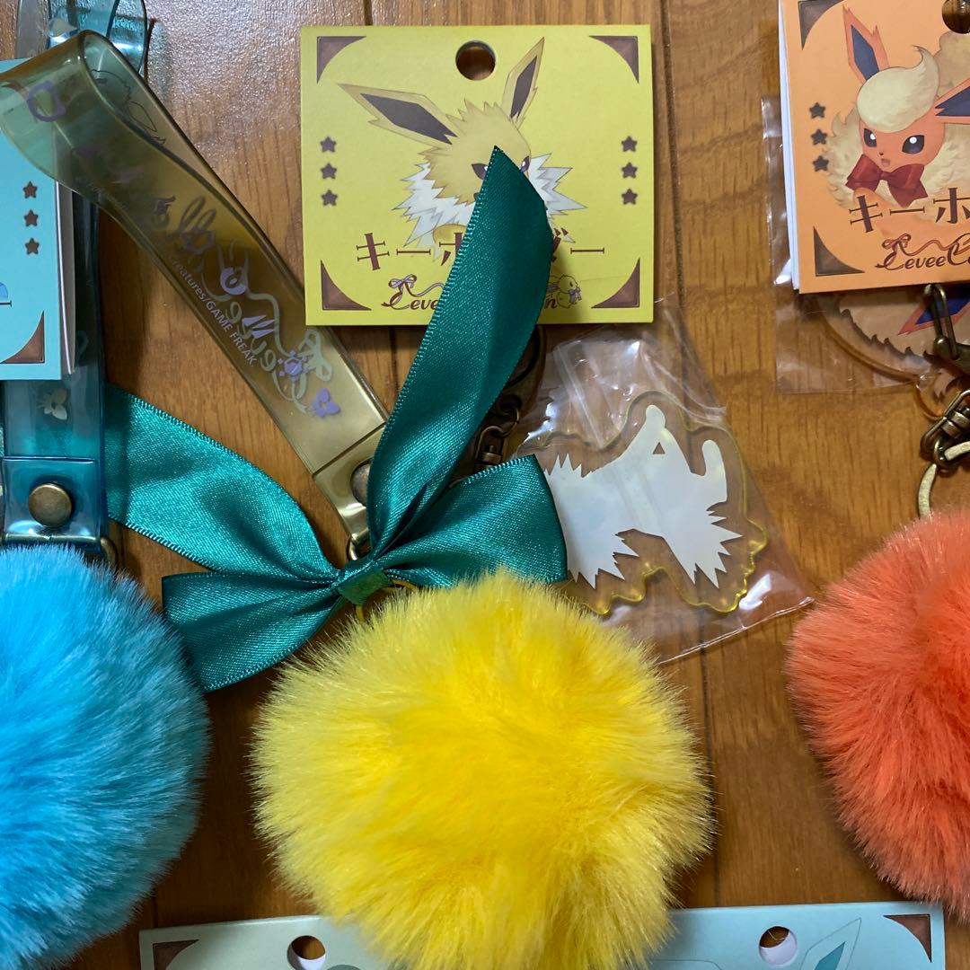【D】キーホルダー Eevee Collection 全9種類コンプリートセット