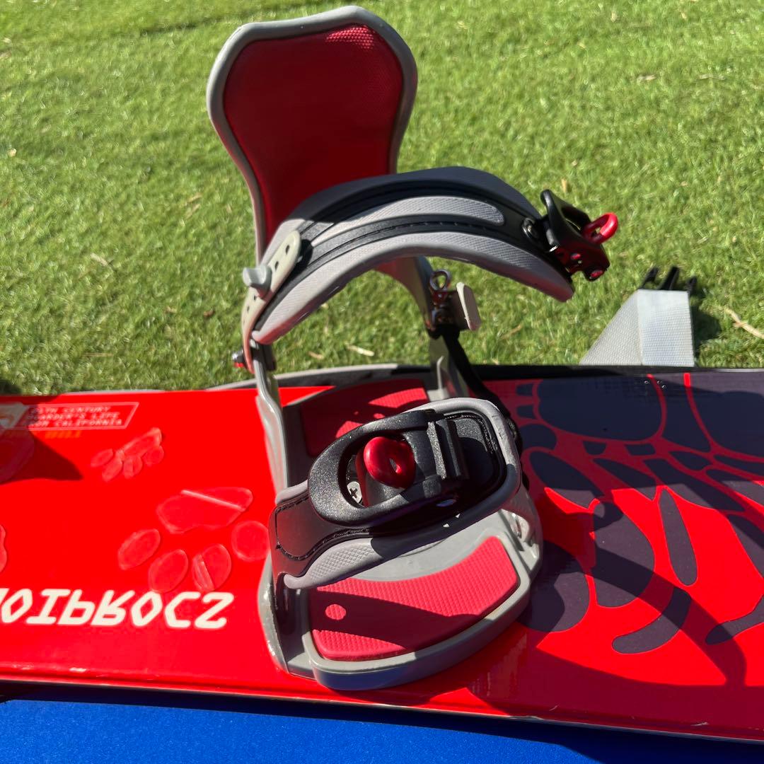 スコーピオンスノーボードフルセット　ボード、ビンディング、靴、ケース