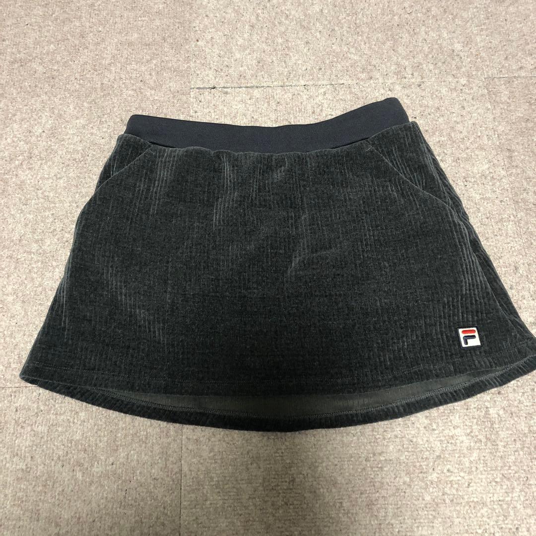 FILA コーデュロイ ジャケット スカート セット