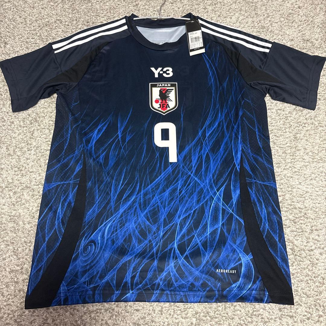 【超希少！幻の#9三笘薫】新品タグ付き/日本代表 Y-3レプリカユニフォーム