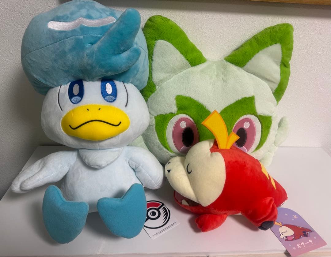 ポケモン　ピカピカボックス2023 ホゲータ 初夢　クワッス　ニャオハ