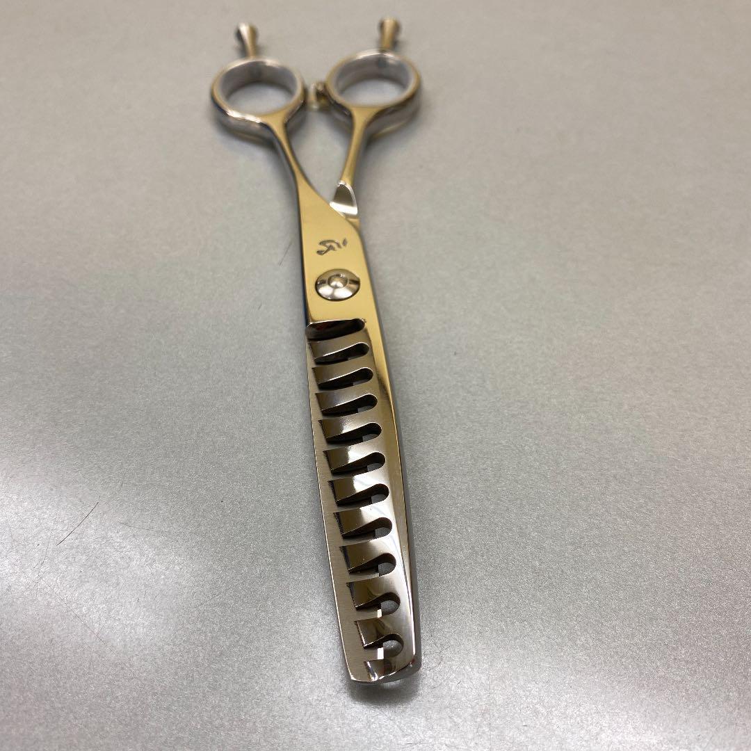 6インチセニングシザー70%から80% 安心してカットできるシザー！