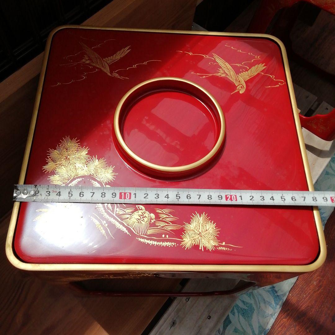 輪島塗　金蒔絵　七段盃　祝事