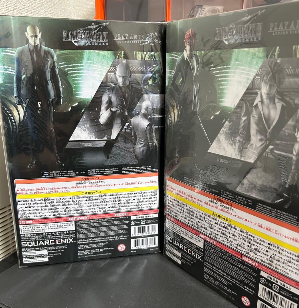 FF7 プレイアーツ改　FINAL FANTASY 7 レノ、ルード