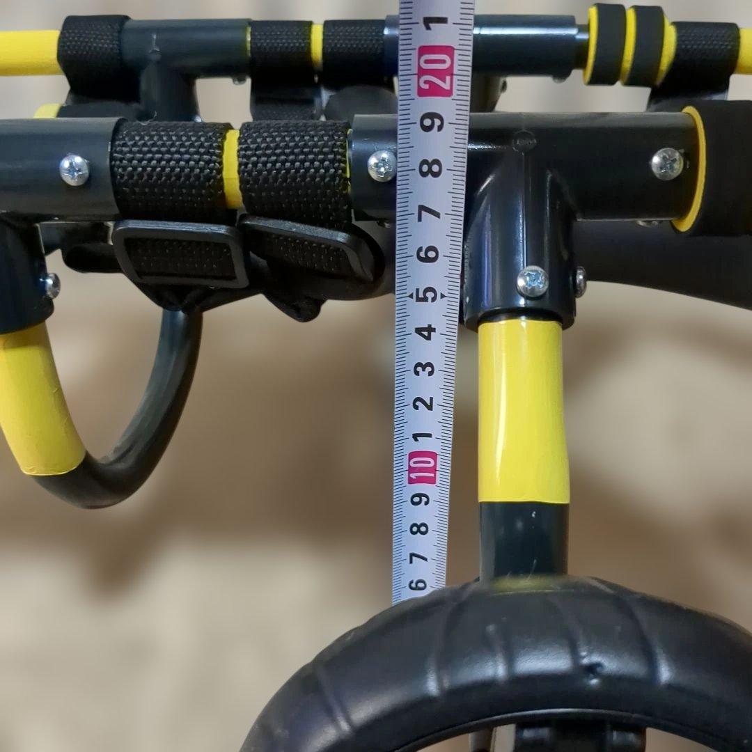 ワンちゃん4輪　リハビリ　食事補助　犬用車椅子　M.ダックス等 犬の歩行器