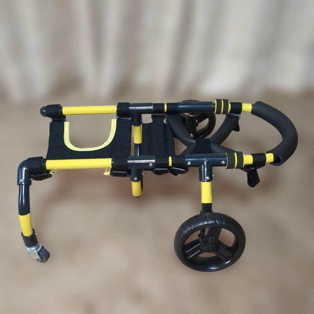 ワンちゃん4輪　リハビリ　食事補助　犬用車椅子　M.ダックス等 犬の歩行器