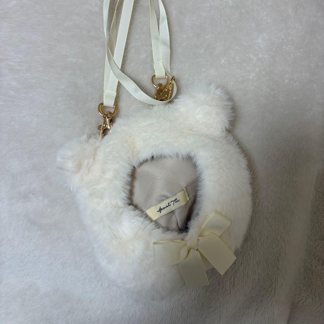 ぬいぐるみ　ポーチ　ぽんちょ　さくらんぼ　クマ　ウサギ　だんご　5点セット